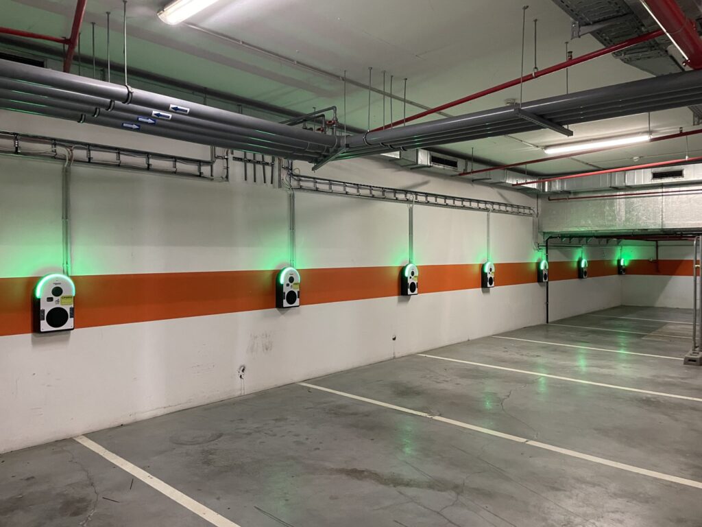 Installation de bornes de charge